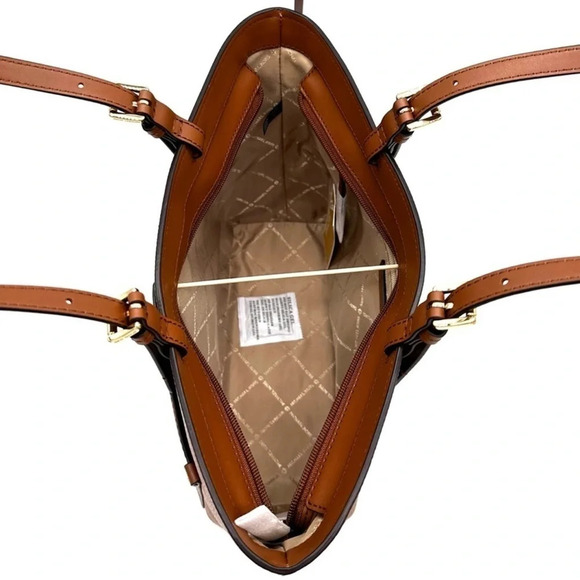 Michael Kors Jet Set Medium Pocket Tote Bag Luggage (NWT) - Picture 10 of 11